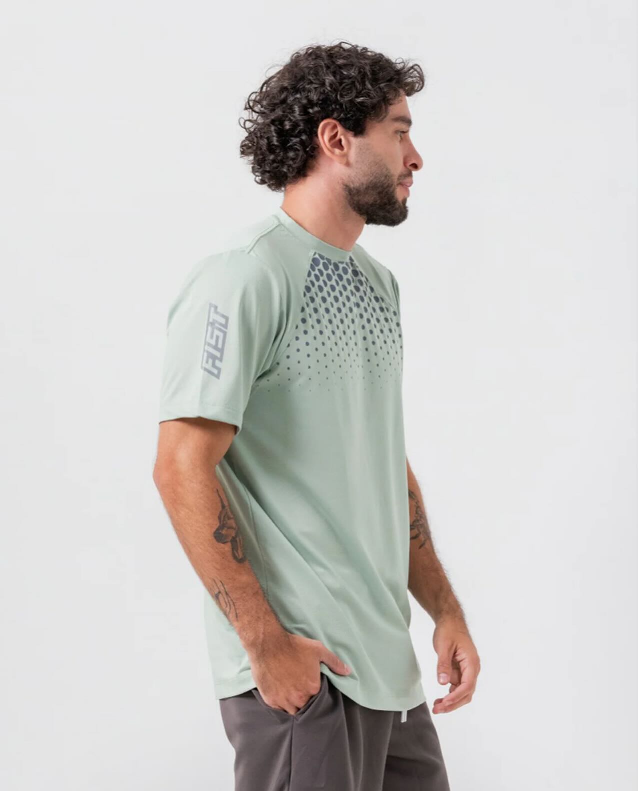 CAMISETA DEPORTIVA BOLD PISTACHO