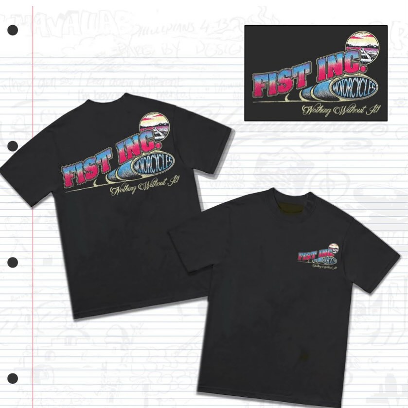 CAMISETA FIST MOTOCICLE