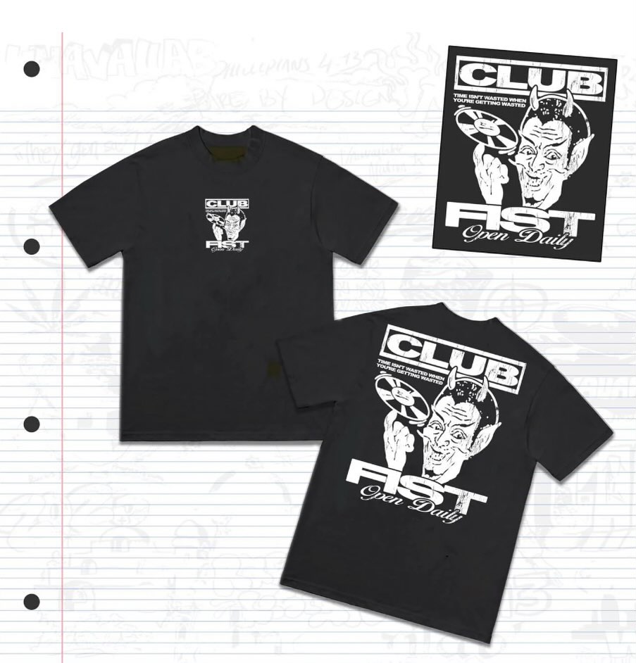 CAMISETA CLUB FIST