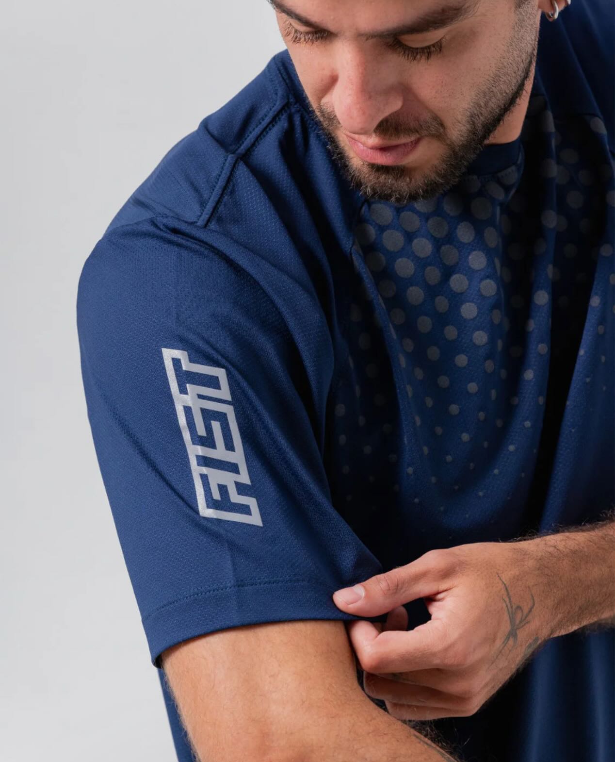 CAMISETA DEPORTIVA BOLD AZUL