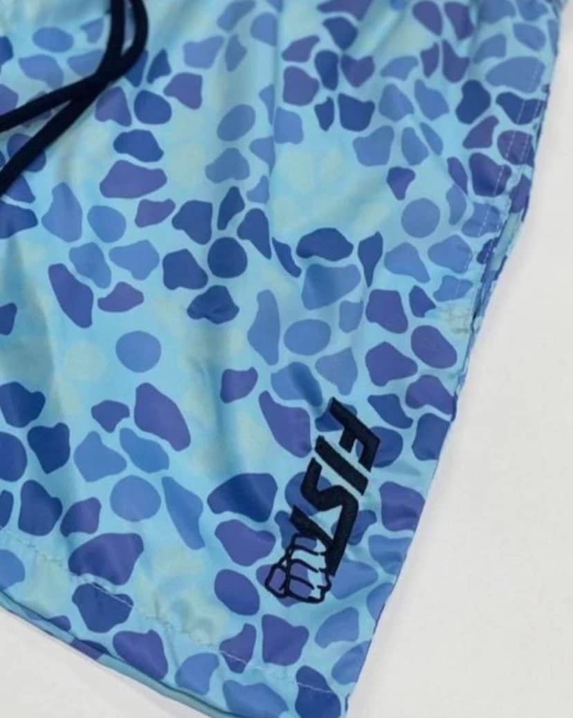 PANTALONETA DE BAÑO BLUE STAINED