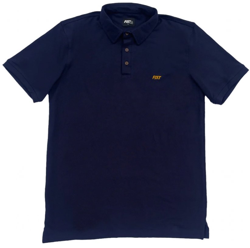 CAMISETA FIST TIPO POLO AZUL