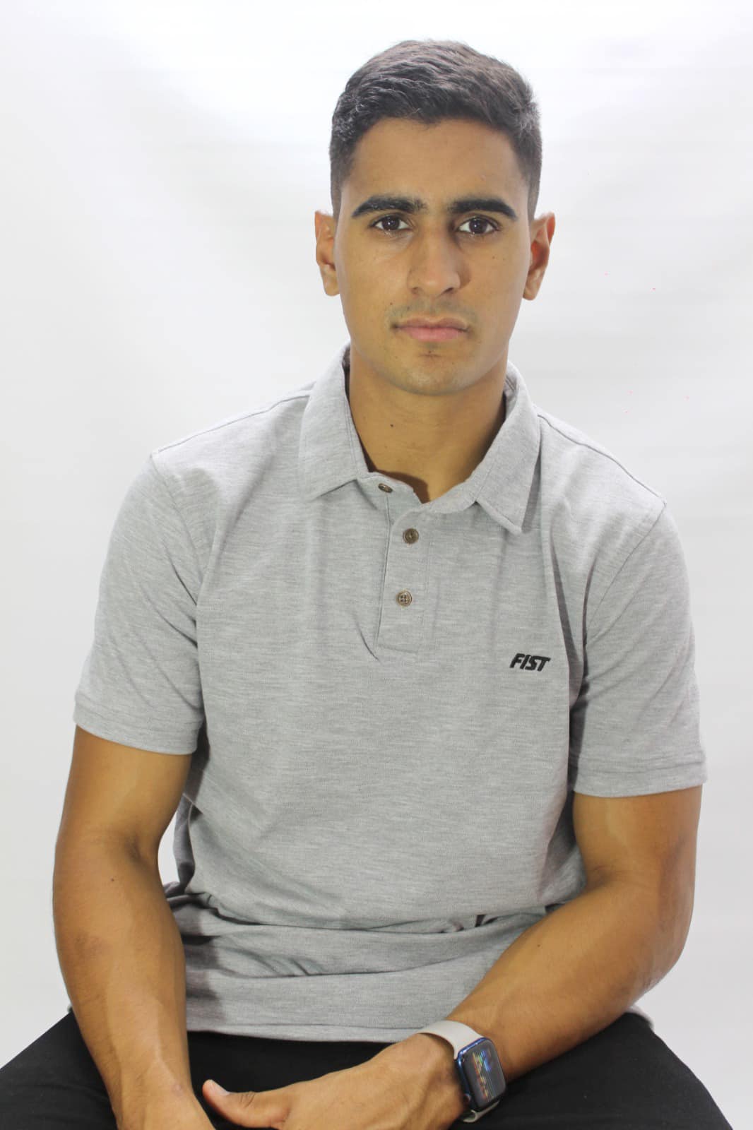 CAMISETA FIST TIPO POLO GRIS