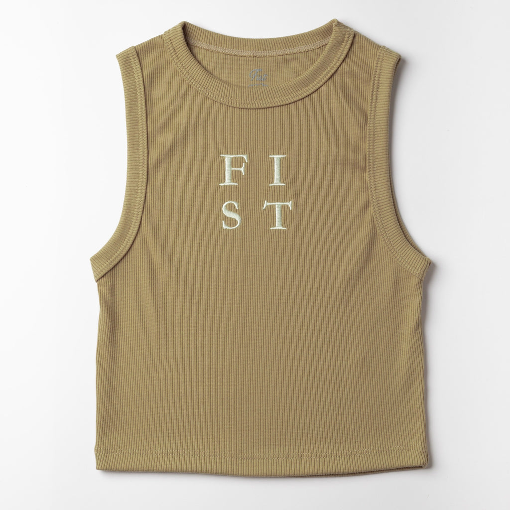 CROP TOP BLOCK CAFÉ