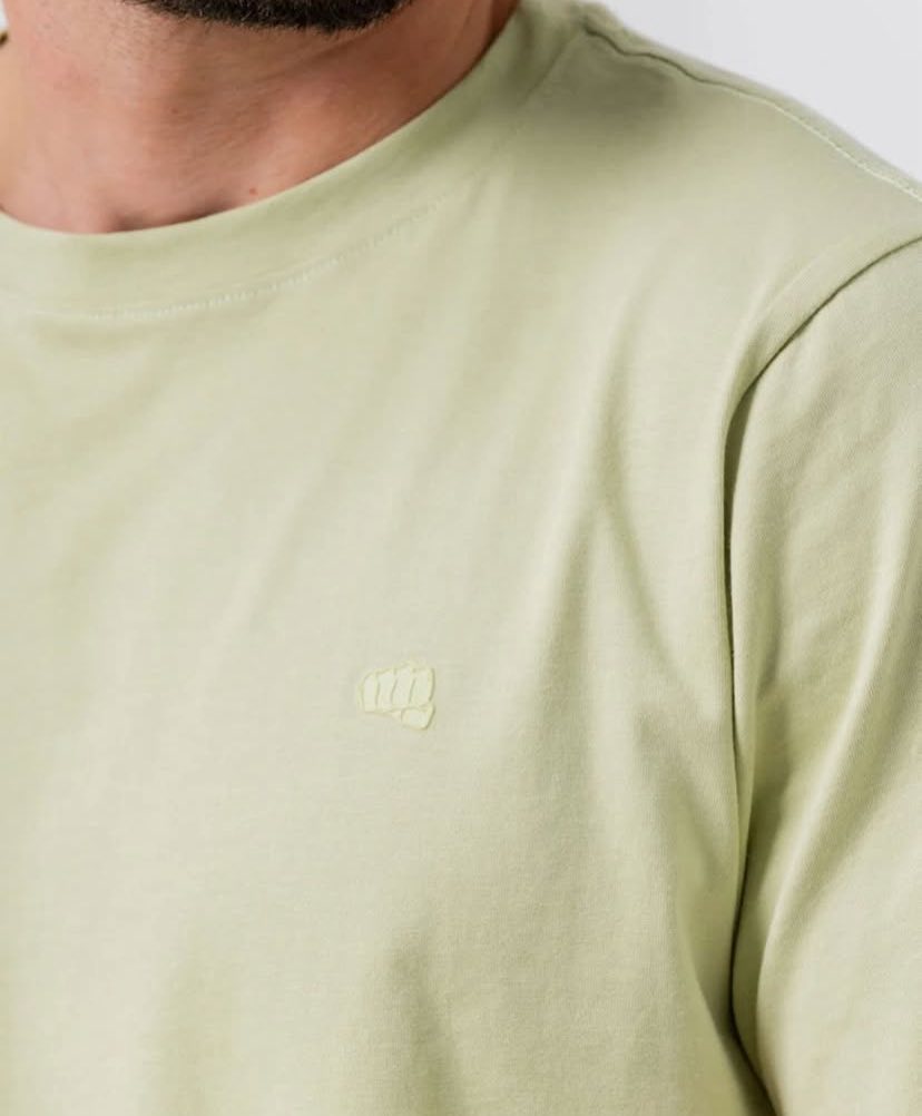 CAMISETA BÁSICA MOMENTUM PISTACHO