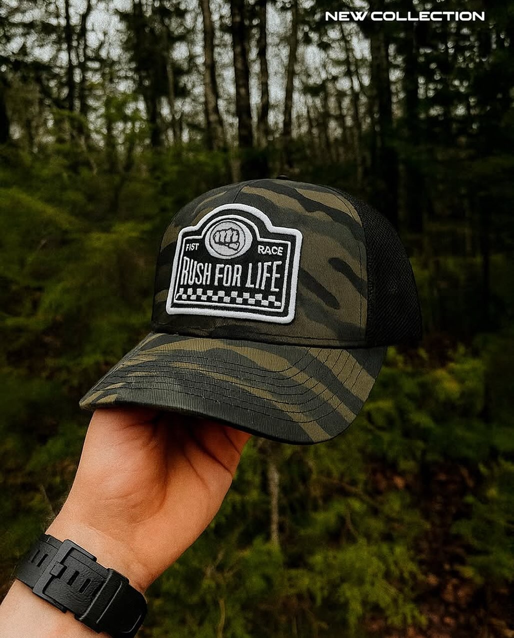 GORRA FIST RUSH CAMO