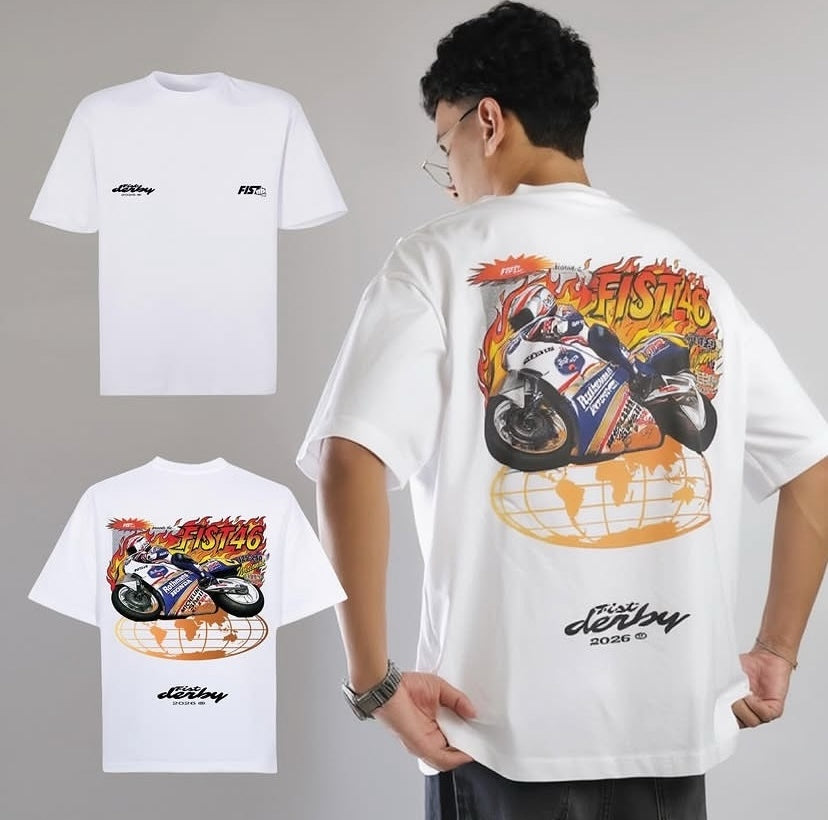 CAMISETA ROTHMANS BLANCA