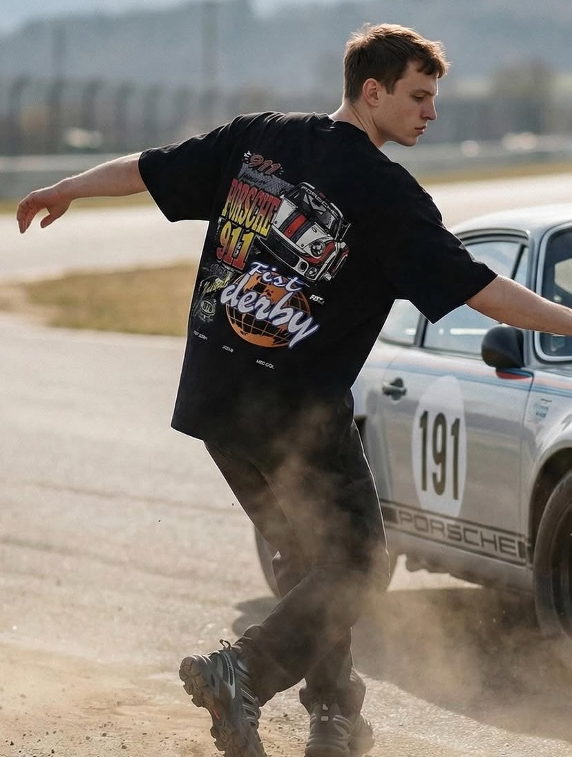 CAMISETA FIST 911 NEGRA