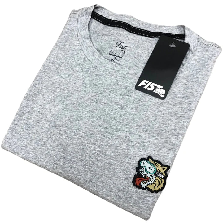 CAMISETA CRAZY TYGER GRIS