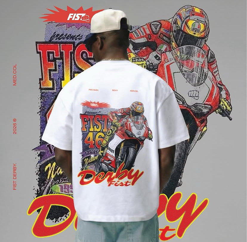 CAMISETA FIST DUCATI BLANCA