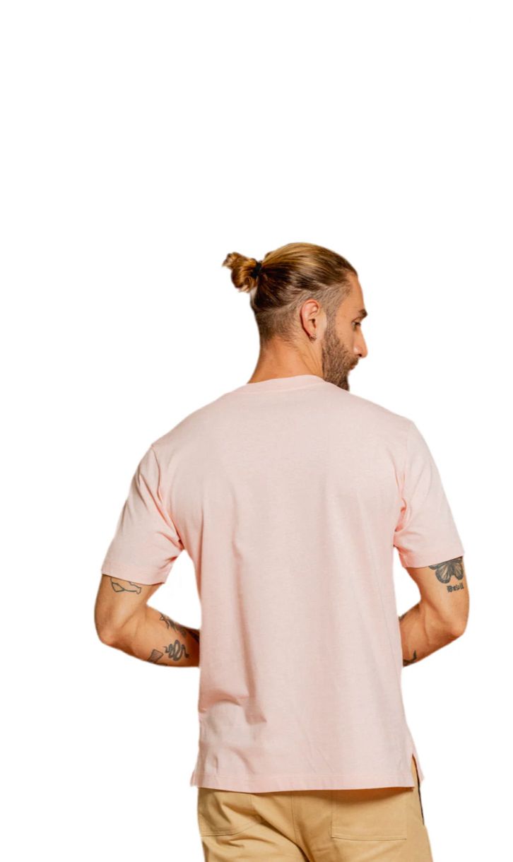 CAMISETA BÁSICA ROSADA