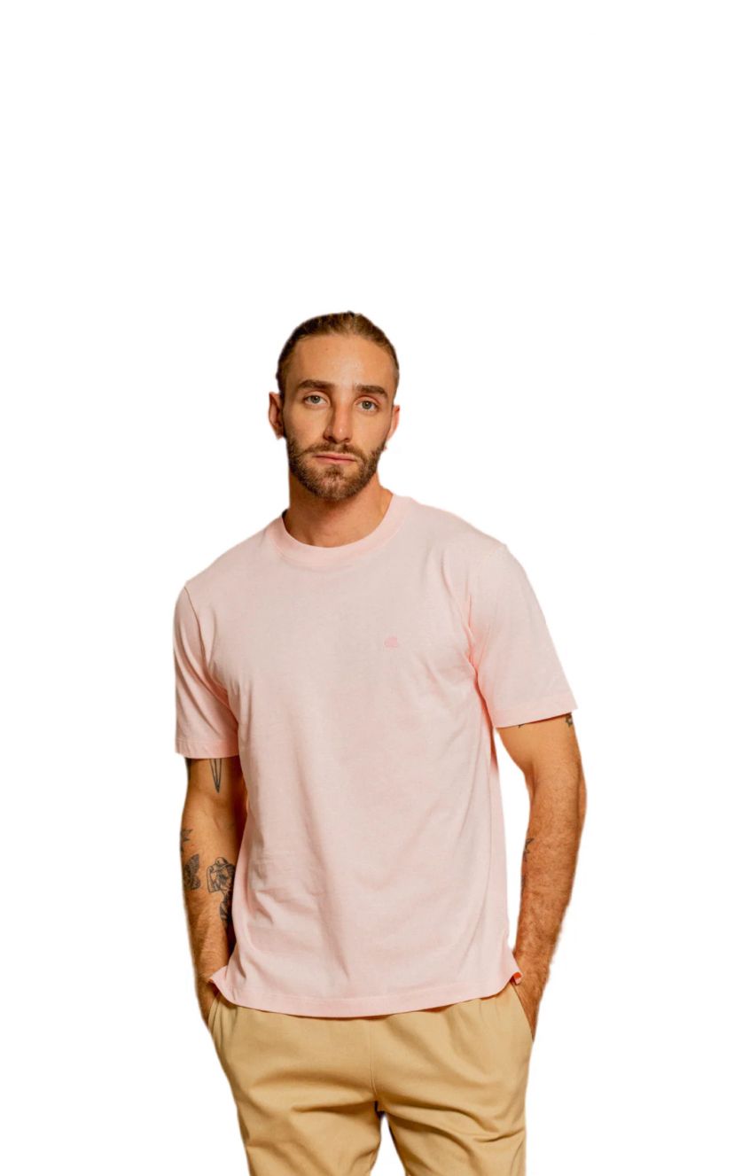 CAMISETA BÁSICA ROSADA