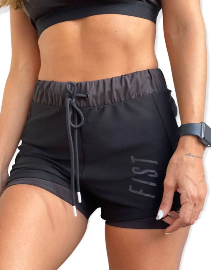 SHORT MESH NEGRO