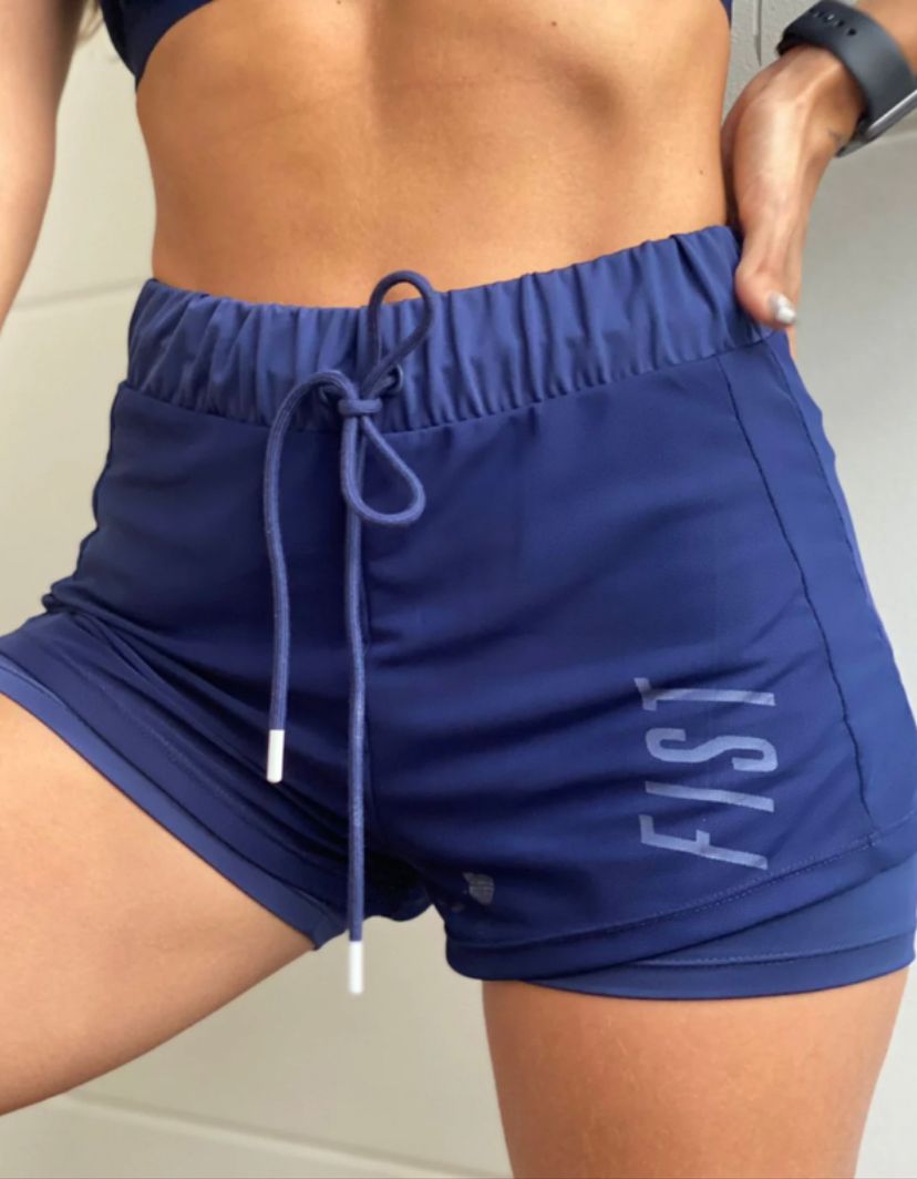 SHORT MESH AZUL